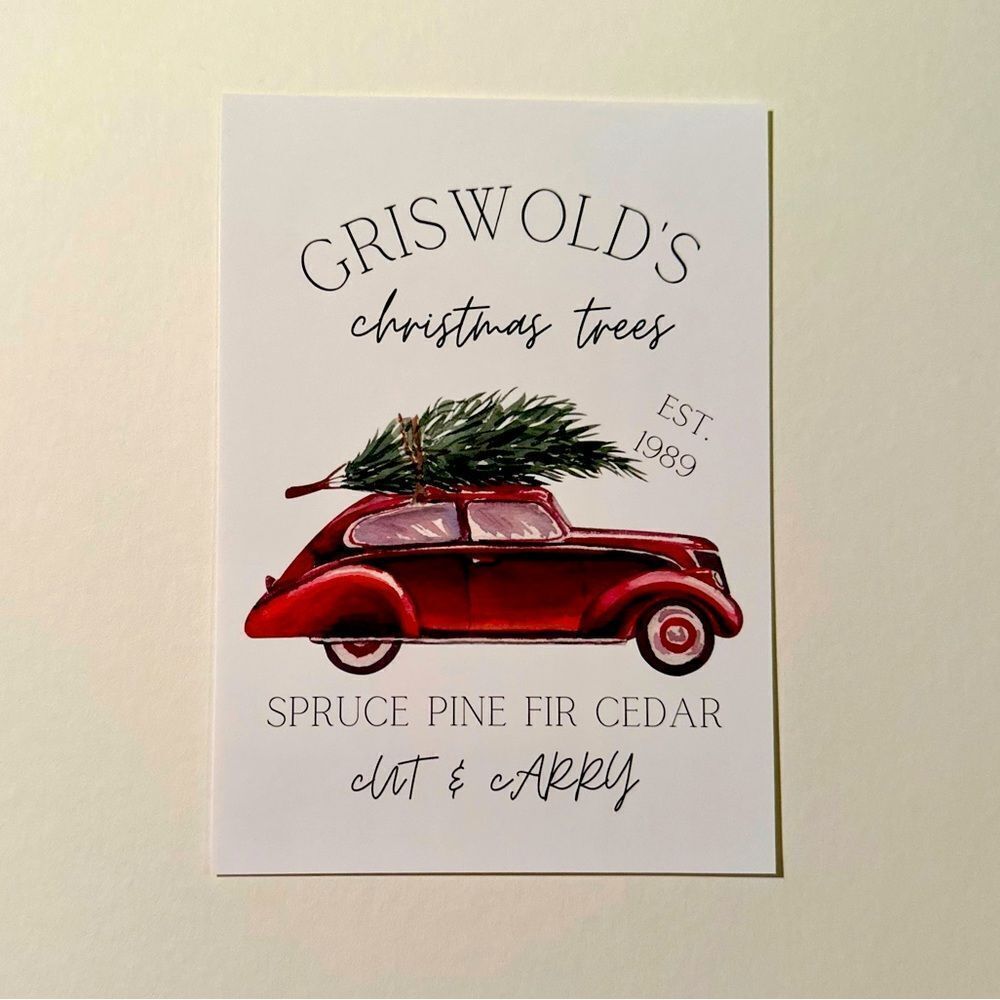 National Lampoon’s Christmas Vacation Print